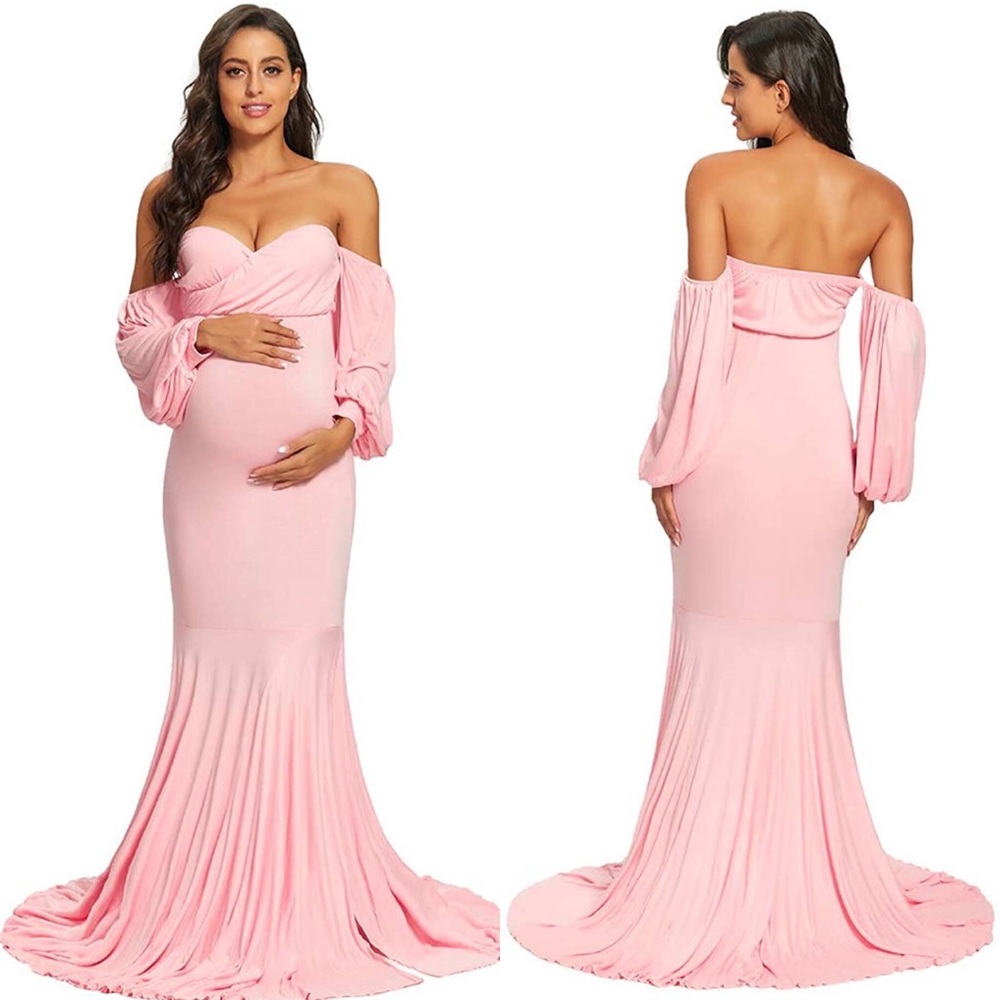 *MATERNITY* Off shoulders dress